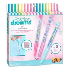 Conjunto Canetas Com Enfeites Fashion Dreams - Fun Foto  mini 1