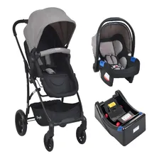 Conjunto Carrinho De BebĂȘ Convert - Cappuccino - Burigotto Foto mini 1
