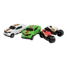 Conjunto Carrinhos Bs Street 04 Brinquedos - Bs Toys Foto mini 2