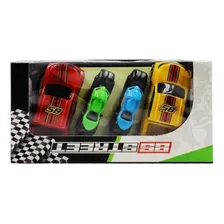 Conjunto Carrinhos Bs Street 04 Brinquedos - Bs Toys Foto mini 4
