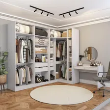 Conjunto Closet Kappesberg Adapt Branco 4 Pçs 263cm X 235cm Foto mini  2