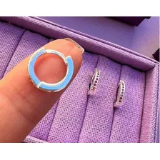Conjunto Colar Mãe De Meninas E Brinco Rosa Em Prata 925 Foto mini 3