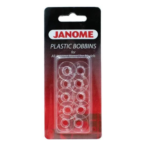 Conjunto Com 10 Bobinas Plásticas Janome Foto 1