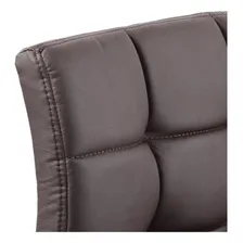 Conjunto Com 2 Banquetas Altas Fitz Marrom Escuro Foto mini  3