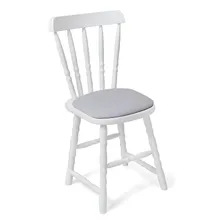 Conjunto Com 2 Cadeiras Dalas Linho Cinza E Branco Foto mini  2