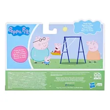 Conjunto Com 4 Bonecos Peppa Pig E FamÃlia Pig Hasbro Foto mini 2