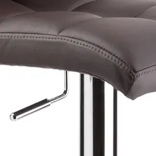 Conjunto Com 6 Banquetas Girat贸rias Fitz Marrom Escuro Foto mini 4