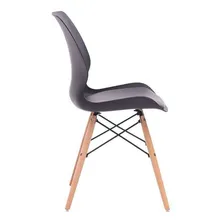 Conjunto Com 6 Cadeiras Eames Eiffel Rubi Preto Foto mini 4