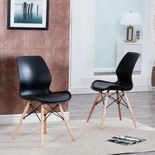 Conjunto Com 6 Cadeiras Eames Eiffel Rubi Preto Foto mini  2