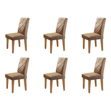 Conjunto Com 6 Cadeiras Olímpia Rufato Foto  mini 1