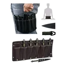 Conjunto Com 6 Facas De Arremesso Kunai Punhal Táticas Yf002 Foto mini 2