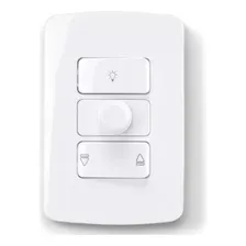 Conjunto Controle Para Ventilador Teto Bivolt Branco Foto mini 1