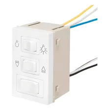 Conjunto Controle Ventilador 127v 300w Br Sleek-mar Girius Foto mini  2