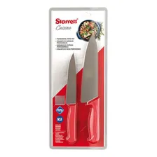 Conjunto De 2 Facas Profissionais Starrett Cabo Vermelho Foto mini 1