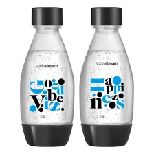 Conjunto De 2 Garrafas Sodastream Preta 500ml Foto mini 3