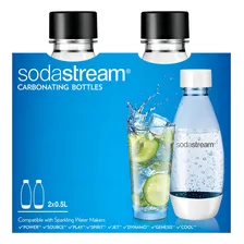 Conjunto De 2 Garrafas Sodastream Preta 500ml Foto mini 2