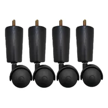 Conjunto De 4 Pés Cama Box Solteiro Casal Pés Para Móveis Foto  mini 1