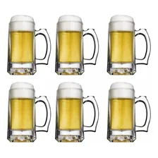 Conjunto De 6 Canecas Para Chopp Cerveja Bulgaria Pasabahce Foto  mini 1