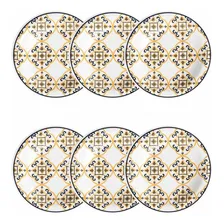 Conjunto De 6 Pratos Fundos 23cm Floreal SĂŁo LuĂs Foto mini 2