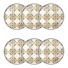 Conjunto De 6 Pratos Fundos 23cm Floreal SĂŁo LuĂs Foto mini 2