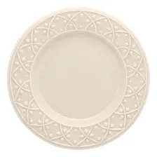 Conjunto De 6 Pratos Sobremesa 20cm Mendi Marfim Foto mini  2