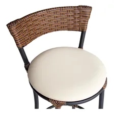 Conjunto De Banquetas Alta E Bistrô (sem Vidro) De Aço Foto mini 4