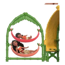 Conjunto de Brinquedo Casa Moana e Simea com Pua e Acessórios Mattel Foto mini  3