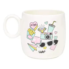 Conjunto de canecas Uatt? Caneca ceramica 340ml de cerâmica com design caneca ceramica 340ml - melhores amigas caneca capacidade 340mL de 3 U Foto mini 2