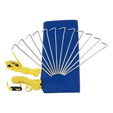 Conjunto De Estacas Camp Kit Para Barracas Camping Ntk Foto mini 1