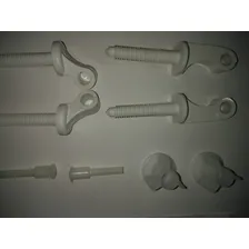 Conjunto De Fixação Para Assento Calipso Astra Tcp/pf Branco Foto mini 2