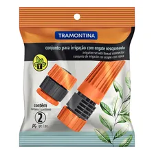 Conjunto de irrigação Tramontina 1/2 mangueira e bocal Foto mini 2