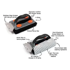 Conjunto De Limpador De Churrasco Q-swiper, Escova De Grelha Foto mini  3