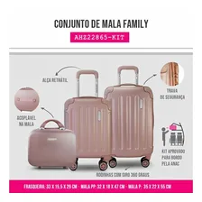 Conjunto De Malas + Frasqueira Family Foto mini 2