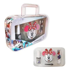 Conjunto de maquiagem infantil Disney, esmalte, batom e sombras Foto mini 2