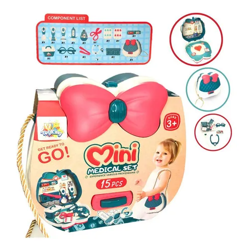 Conjunto De Medico Maletinha Diversão Em Plástico Brinquedo Foto 1
