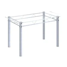 Conjunto De Mesa 120x75cm Tampo Vidro Com 4 Cadeiras Bianca Foto mini 4