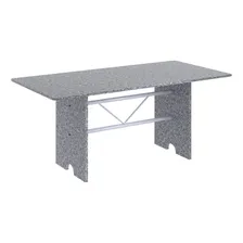 Conjunto De Mesa 180x75cm Tampo Granito Com 8 Cadeiras Foto mini  3