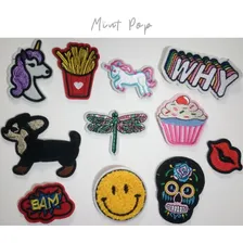 Conjunto de patches bordados 11 Foto  mini 1