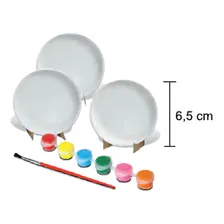 Conjunto De Pratos Porcelana 3 Peças Art & Craft Zoop Toys Foto mini 3