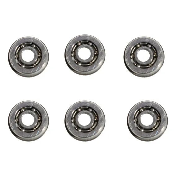 Conjunto De Rolamentos 7mm Para Airsoft Rifle Aegs Quickshot Foto 1