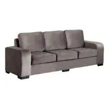 Conjunto De Sofá 3x2 Lugares Cinza Londres Design Estofados Foto mini  3