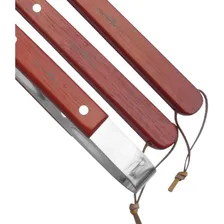 Conjunto De Talheres Para Churrasco 3 Pçs ¿ Fork Nautika Foto mini 4