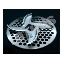 Conjunto Disco E Cruzeta Inox Picador/moedor 22 5 Mm 127/220v Foto mini 2