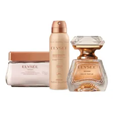 Conjunto Elysée O Boticário Feminino - Eau De Parfum 50ml + Creme Acetinado Corporal 250g 3 Itens Foto  mini 1