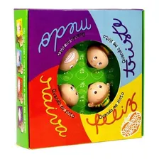Conjunto Emoções - 4 Livros + Dedoches Para Brincar Foto  mini 1
