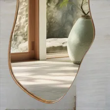 Conjunto Espelho De Parede Organico Slim Cinamomo Ai Foto mini  2