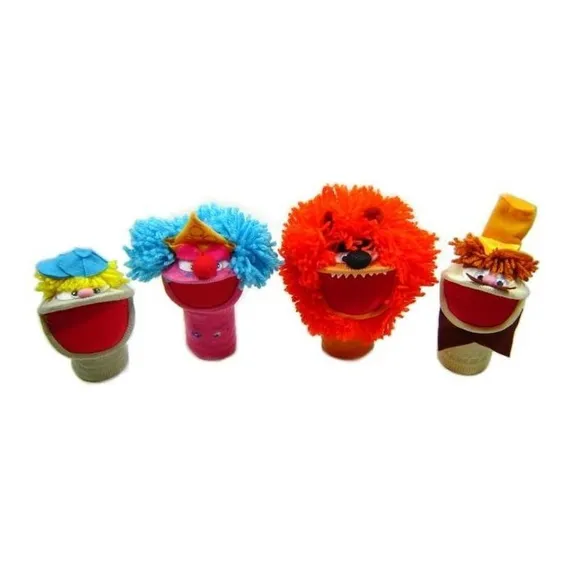 Conjunto Fantoches - Circo Foto 1