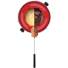 Conjunto Fondue Pequeno 10 Peças Vermelho Foto mini  2