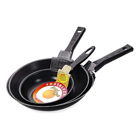 Conjunto Frigideira 20/22 Light Frigideira Ovo 14 Black Foto 1
