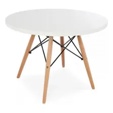 Conjunto Infantil Eames Eiffel Com 2 Cadeiras E Mesa Madeira Cor Rosa Foto mini  2